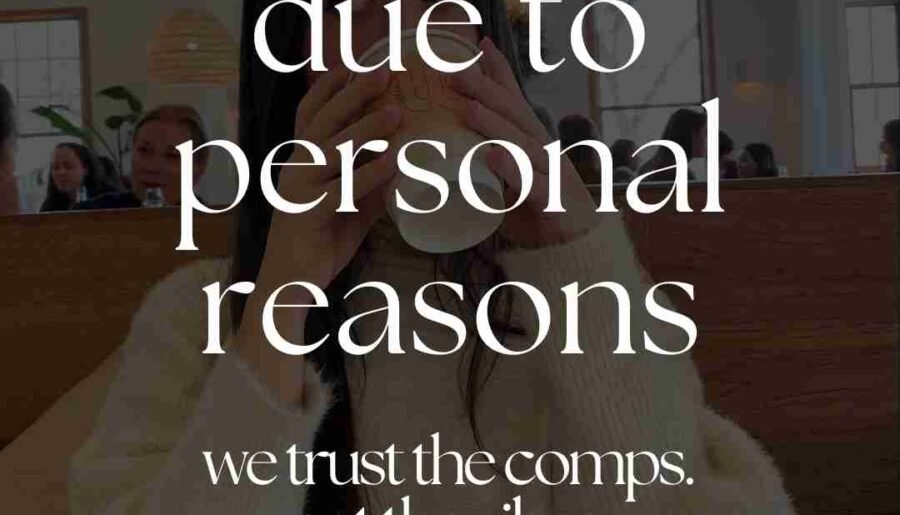 We Trust The Comps Not The Vibes