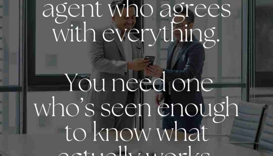 You Don’t Need An Agent Who Agrees With Everything