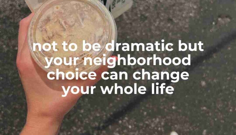 Neighborhood Choice